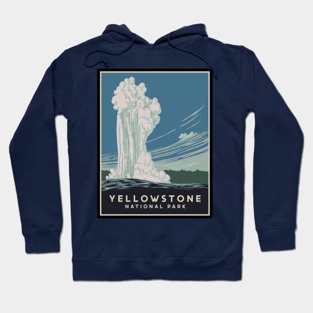 Yellowstone National Park (Refreshed) Hoodie by splode